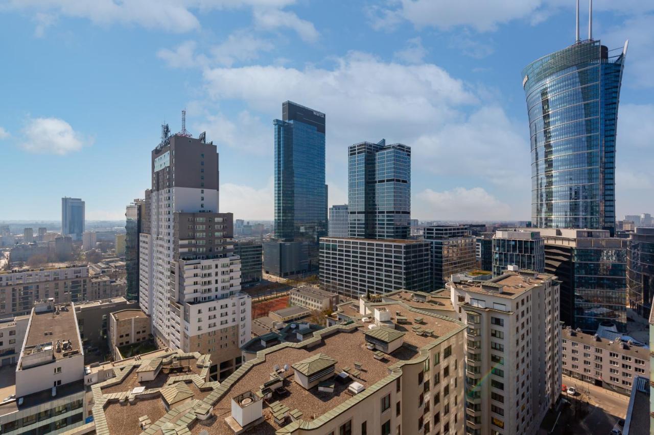 Platinum Towers Apartment With Parking By Renters Prestige Warszawa Eksteriør billede