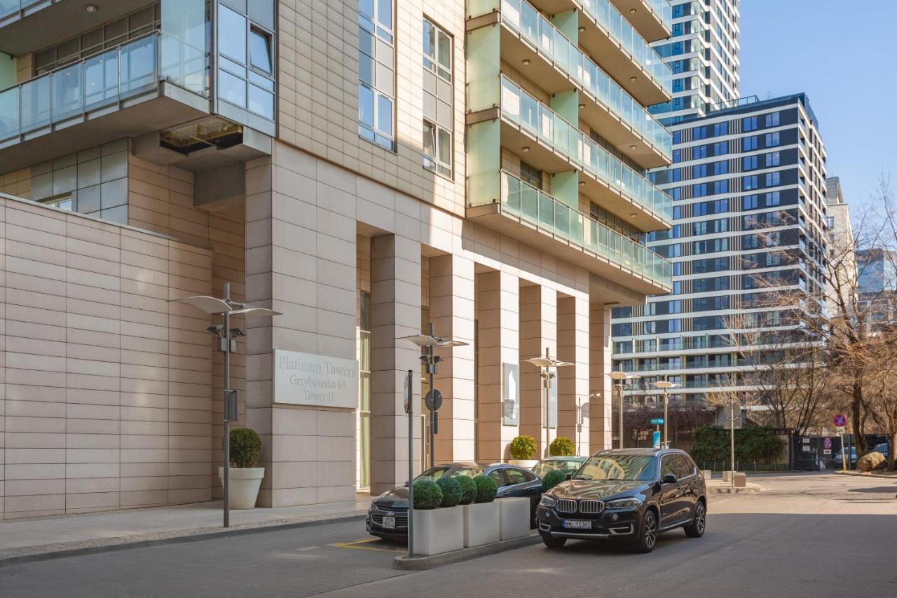 Platinum Towers Apartment With Parking By Renters Prestige Warszawa Eksteriør billede